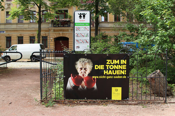 Banner zur Aktion - Bonhoefferplatz